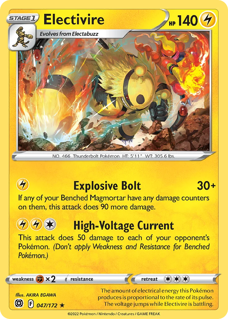 Electivire · Brilliant Stars