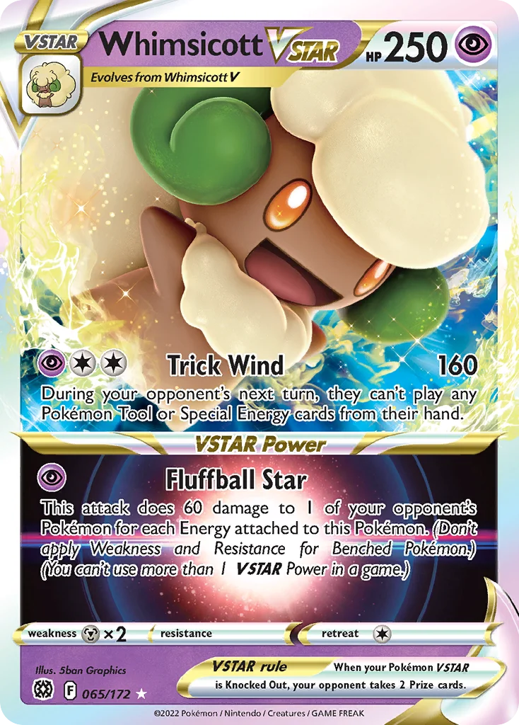 Whimsicott VSTAR · Brilliant Stars