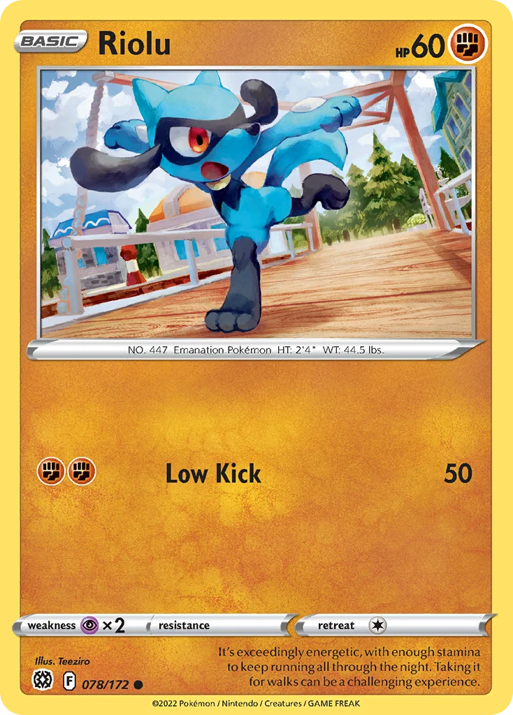 Riolu · Brilliant Stars