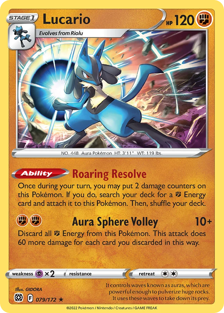 Lucario · Brilliant Stars
