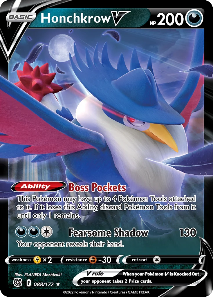 Honchkrow V · Brilliant Stars