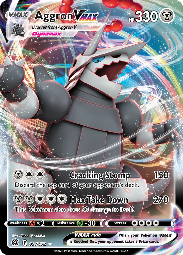 Aggron VMAX · Brilliant Stars