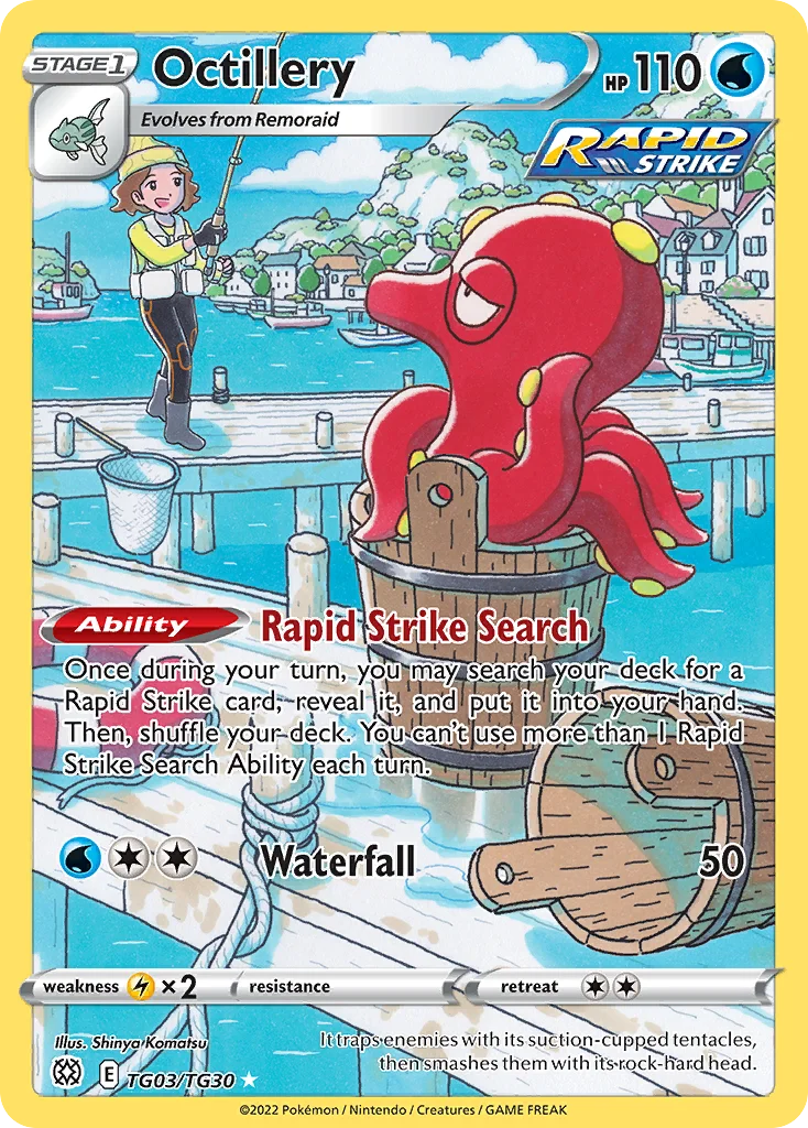 Octillery · Brilliant Stars Trainer Gallery