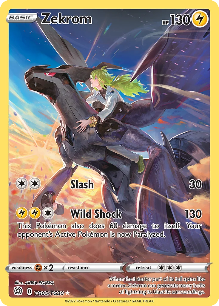 Zekrom · Brilliant Stars Trainer Gallery