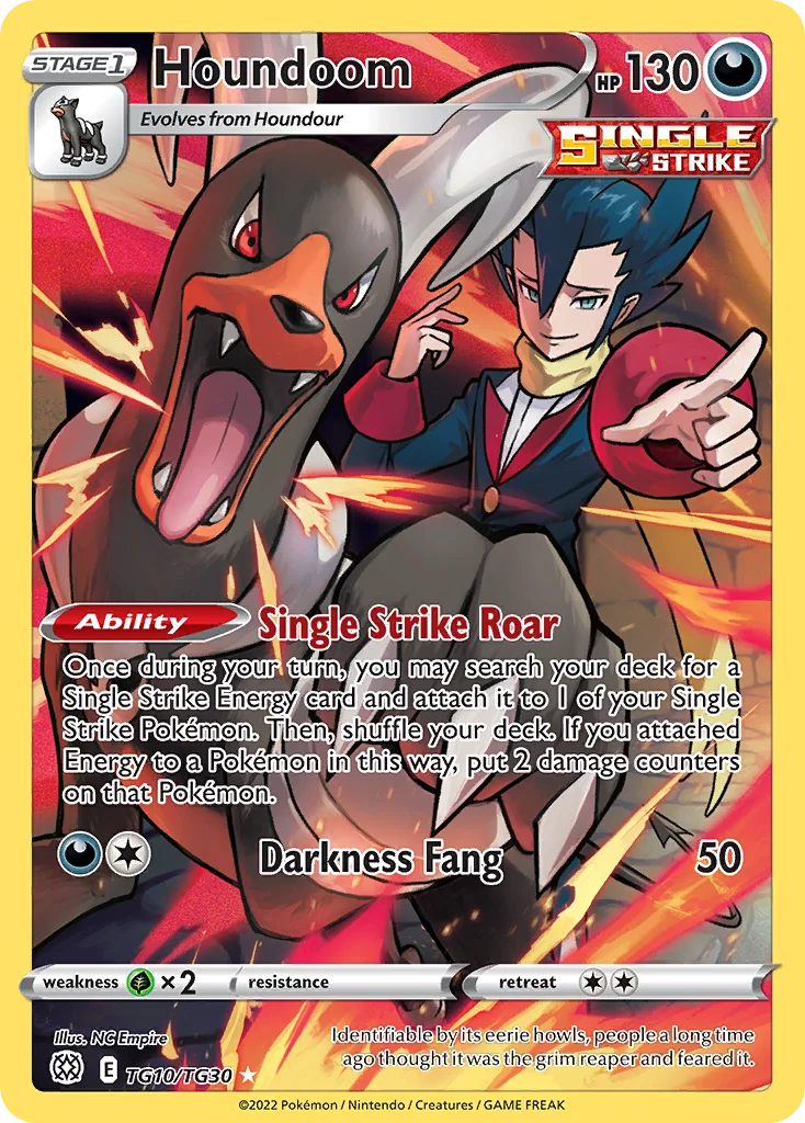 Houndoom · Brilliant Stars Trainer Gallery