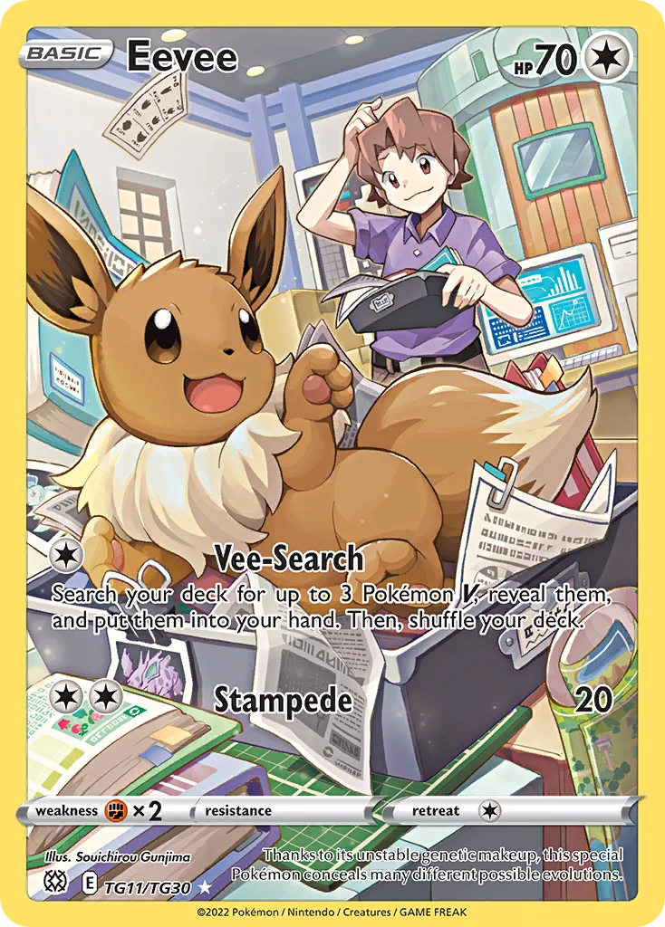 Eevee · Brilliant Stars Trainer Gallery