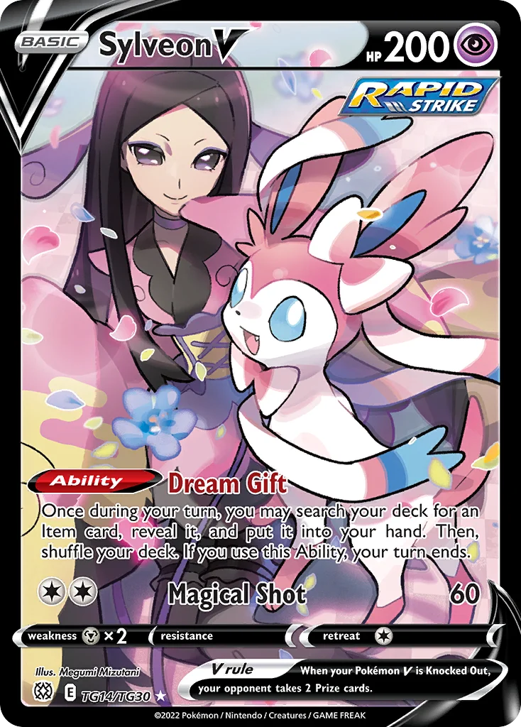 Sylveon V · Brilliant Stars Trainer Gallery