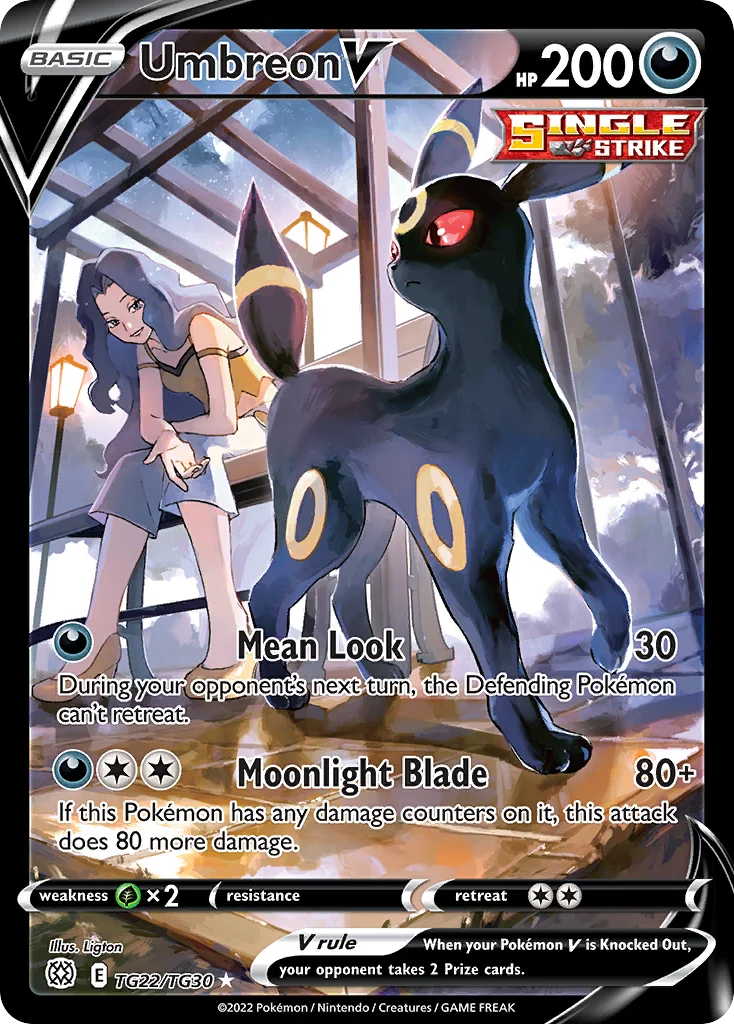 Umbreon V · Brilliant Stars Trainer Gallery
