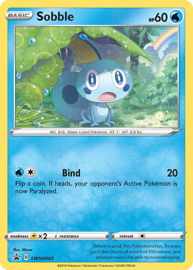 Sobble · SWSH Black Star Promos