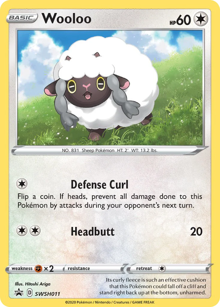 Wooloo · SWSH Black Star Promos