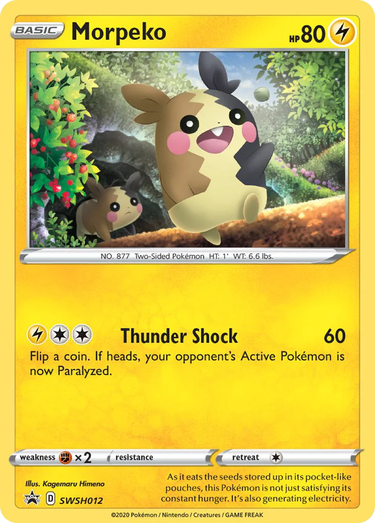 Morpeko · SWSH Black Star Promos