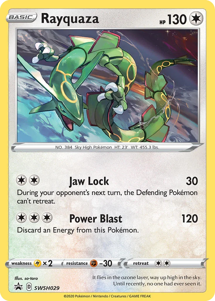 Rayquaza · SWSH Black Star Promos