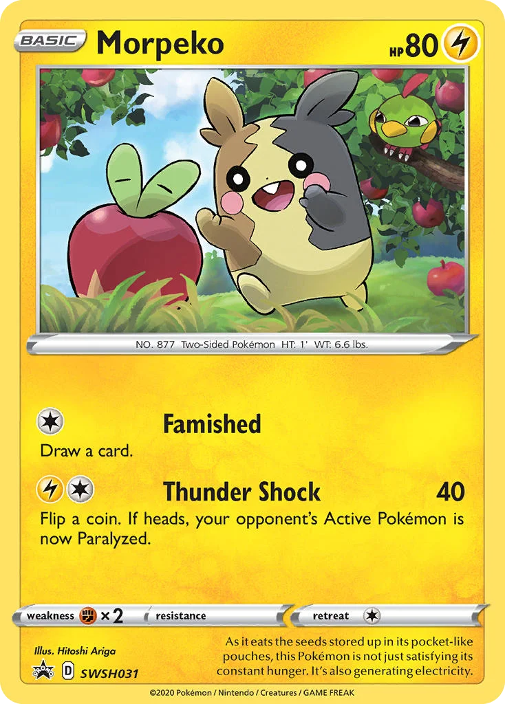 Morpeko · SWSH Black Star Promos