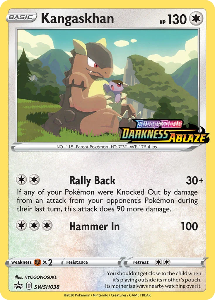 Kangaskhan · SWSH Black Star Promos