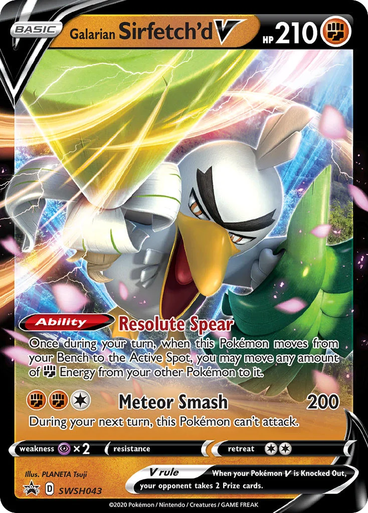 Sirfetch'd de Galar V · ESES Promos