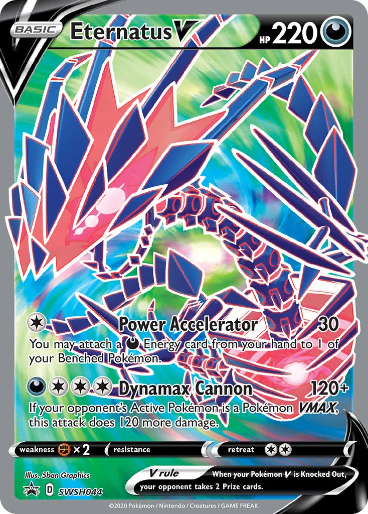 Eternatus V · SWSH Black Star Promos