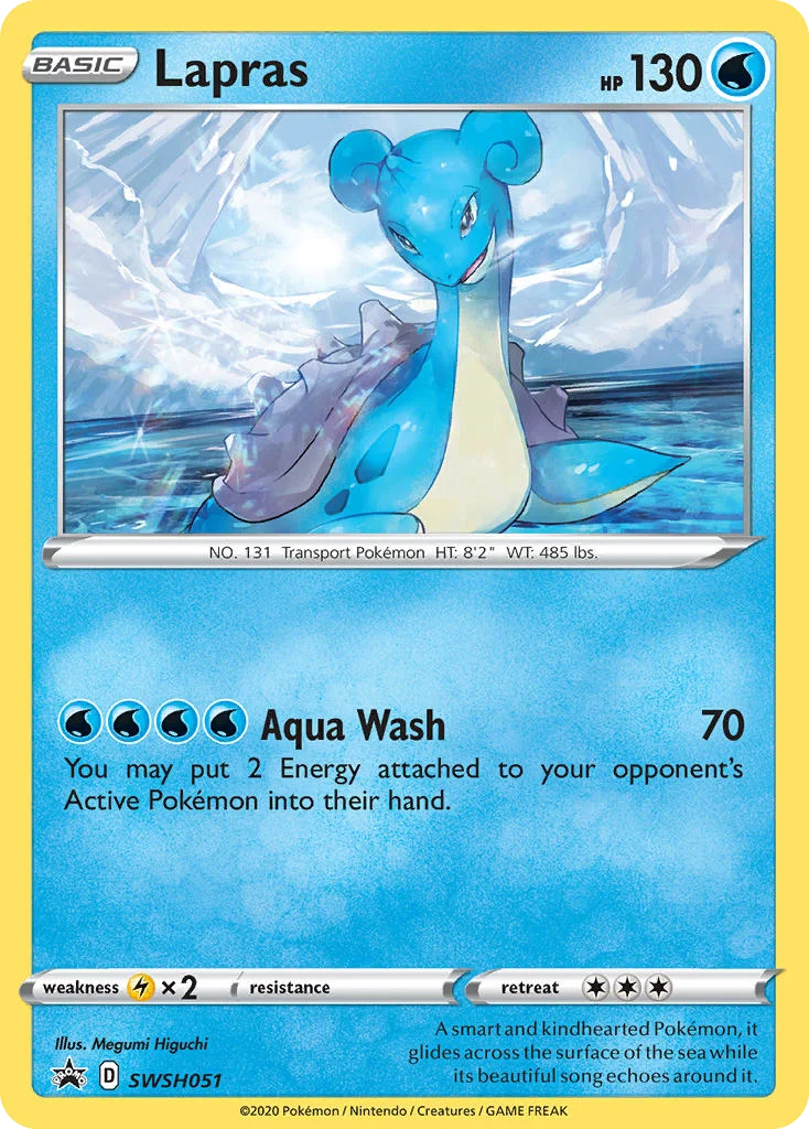 Lapras · SWSH Black Star Promos