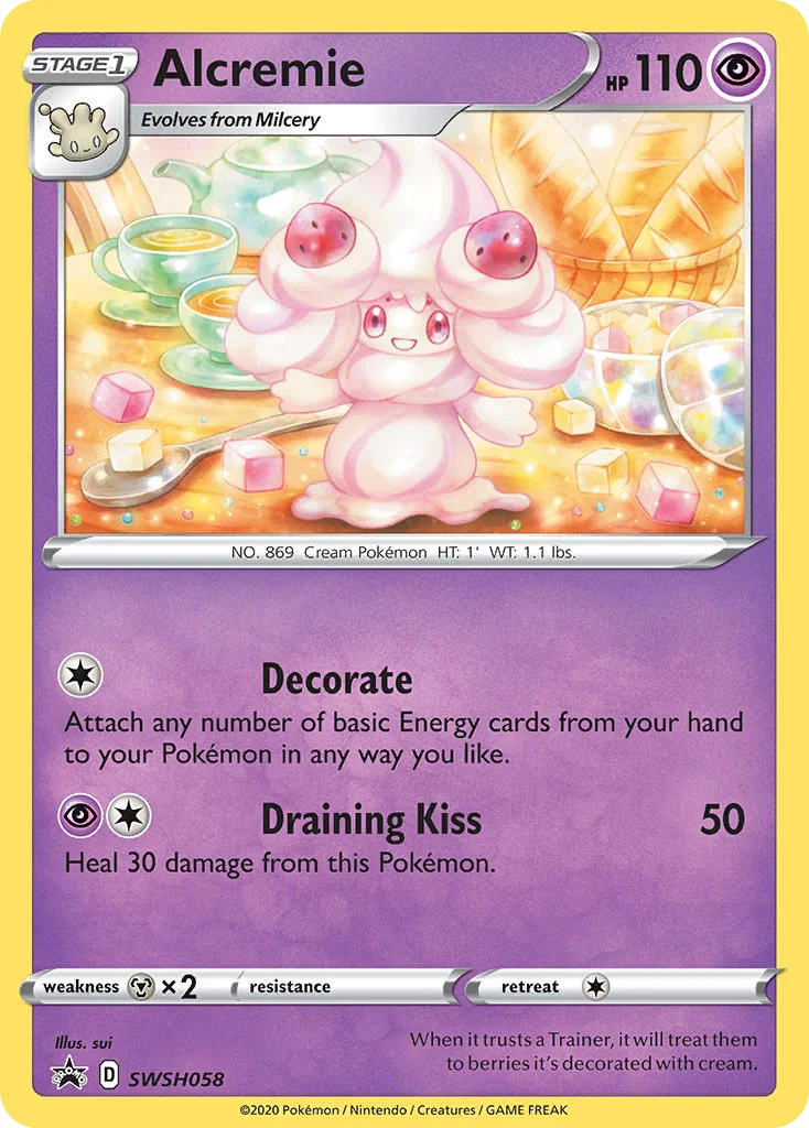 Alcremie · SWSH Black Star Promos