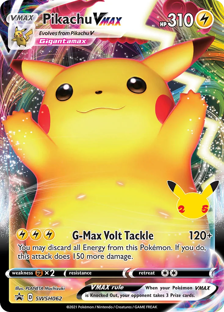 Pikachu VMAX · SWSH Black Star Promos