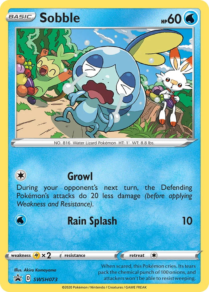 Sobble · SWSH Black Star Promos