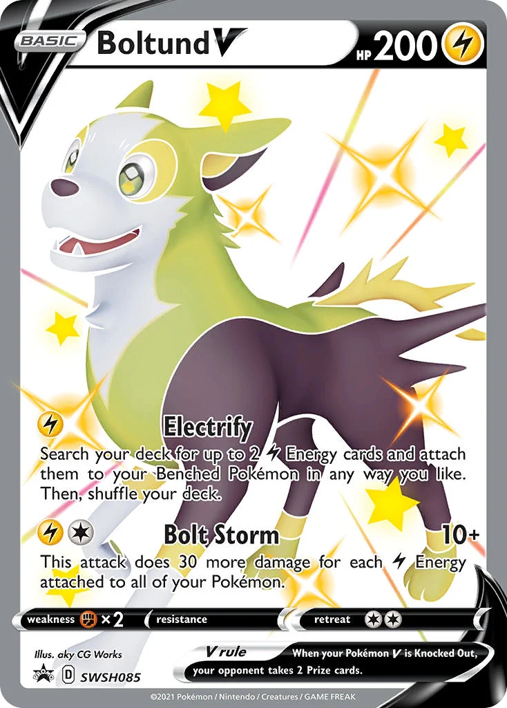 Boltund V · SWSH Black Star Promos