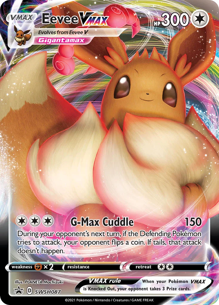 Eevee VMAX · SWSH Black Star Promos