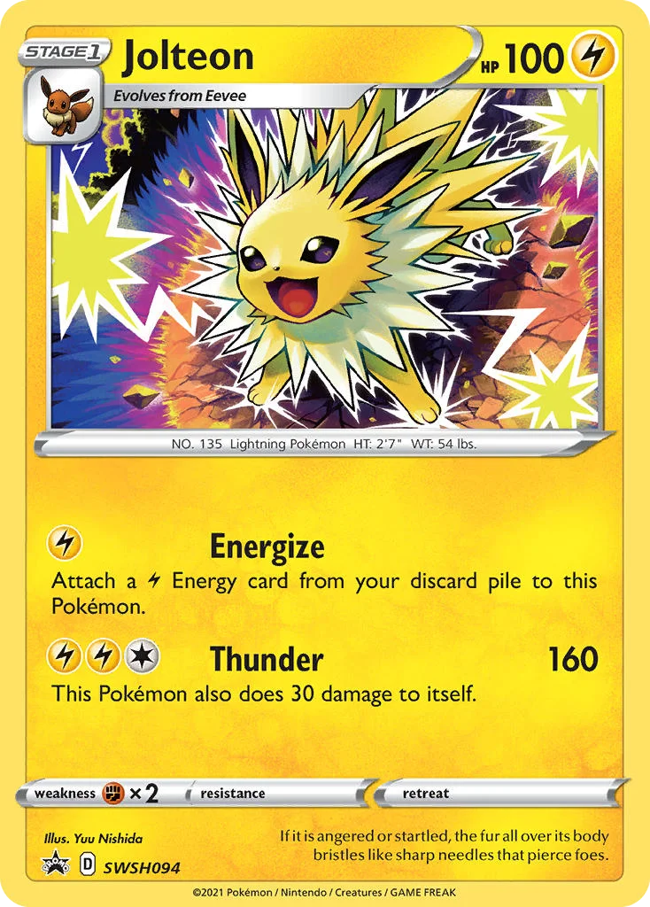 Jolteon · SWSH Black Star Promos