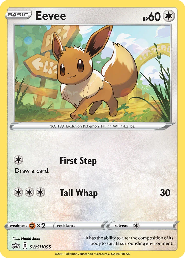 Eevee · SWSH Black Star Promos
