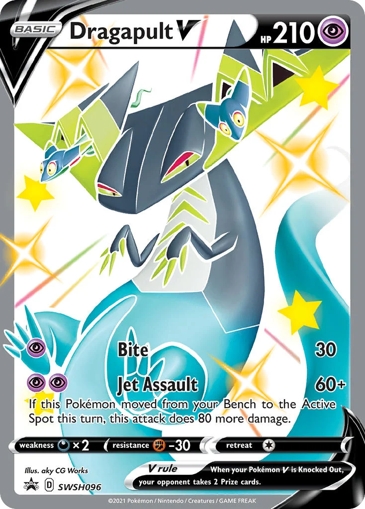 Dragapult V · SWSH Black Star Promos