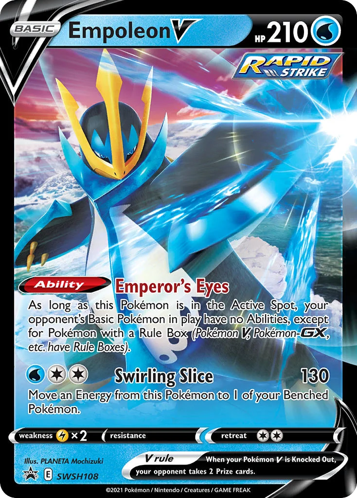 Empoleon V · SWSH Black Star Promos