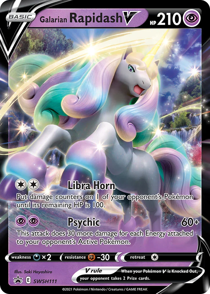 Rapidash de Galar V · ESES Promos