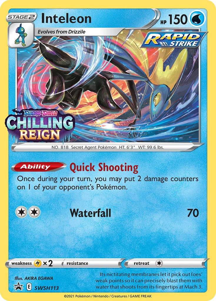 Inteleon · SWSH Black Star Promos