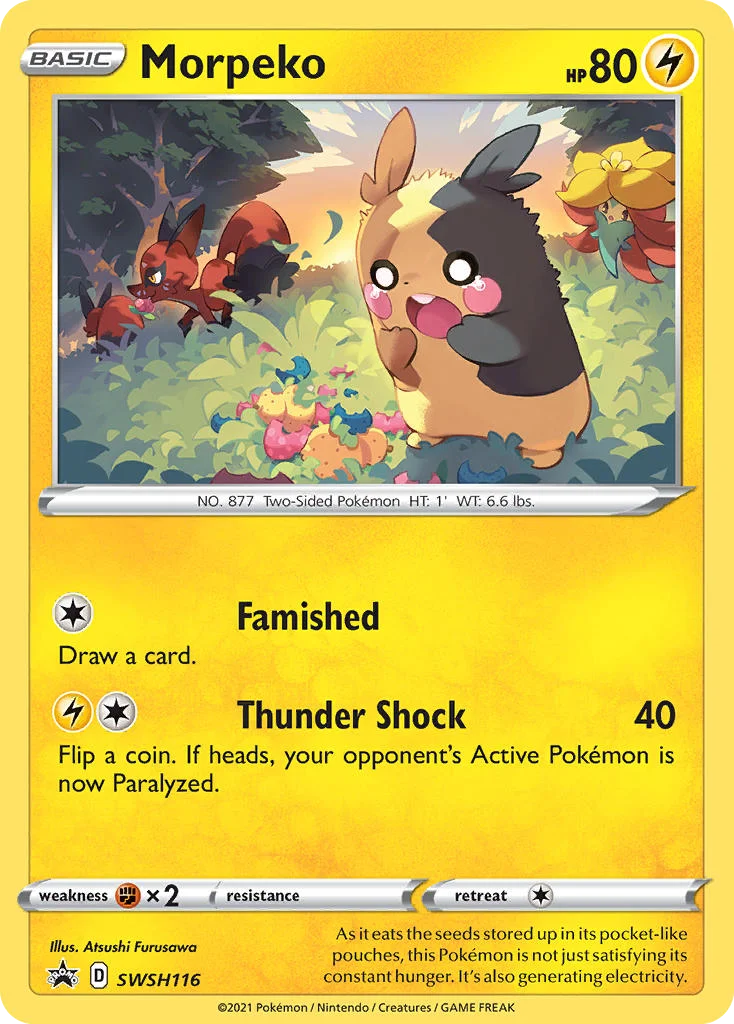 Morpeko · SWSH Black Star Promos
