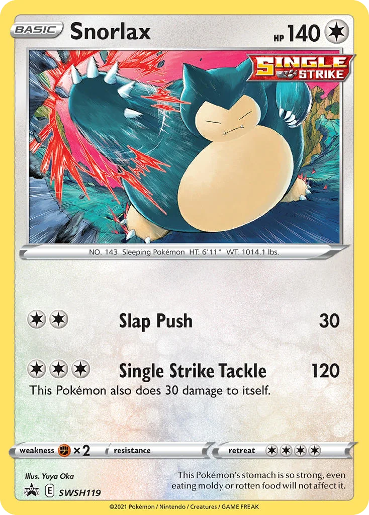 Snorlax · SWSH Black Star Promos
