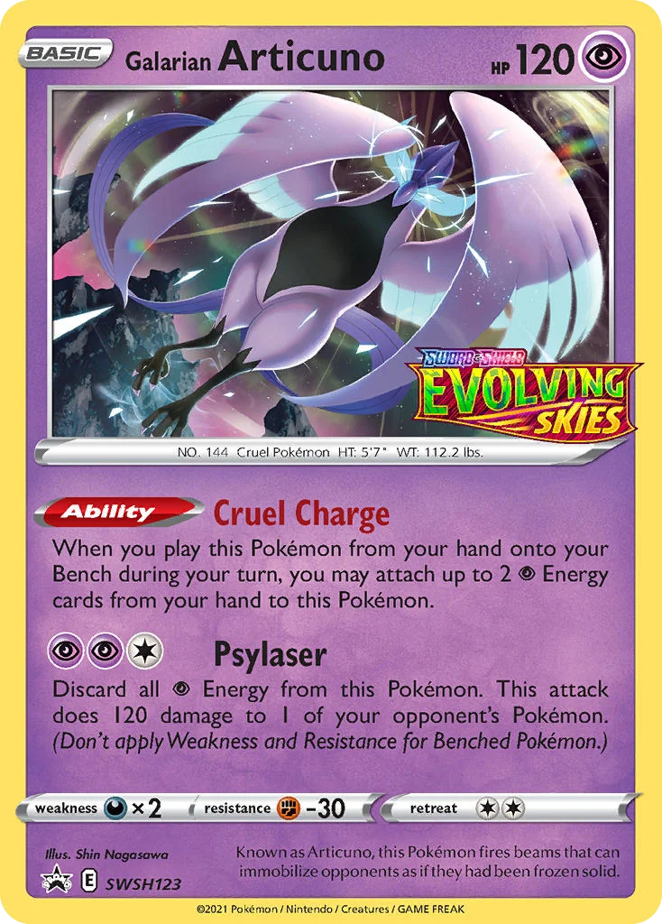 Articuno de Galar · ESES Promos