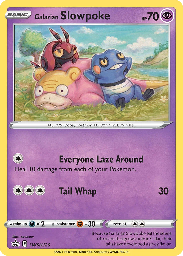 Slowpoke de Galar · ESES Promos
