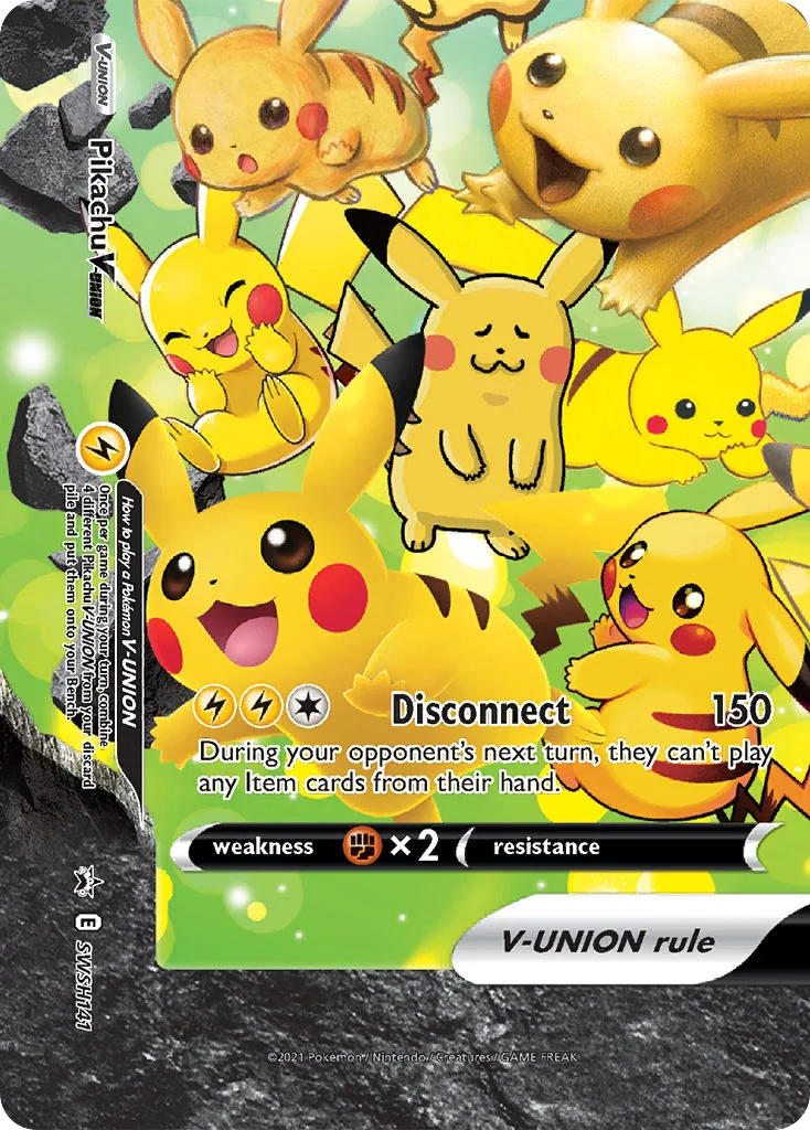 Pikachu V-UNION · SWSH Black Star Promos