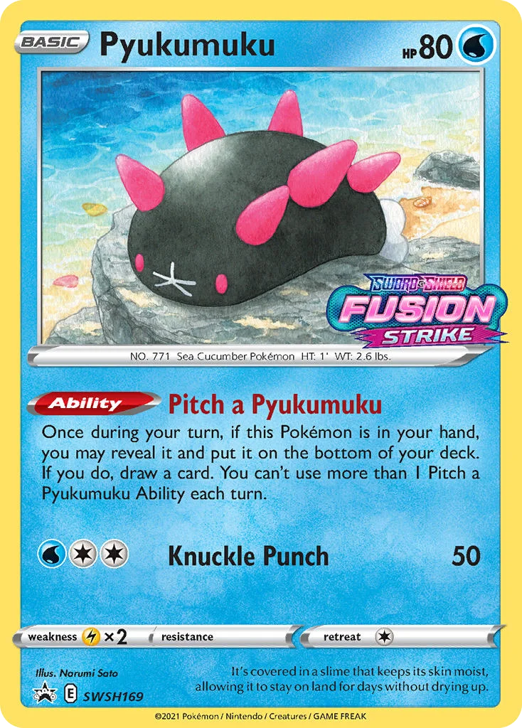 Pyukumuku · SWSH Black Star Promos