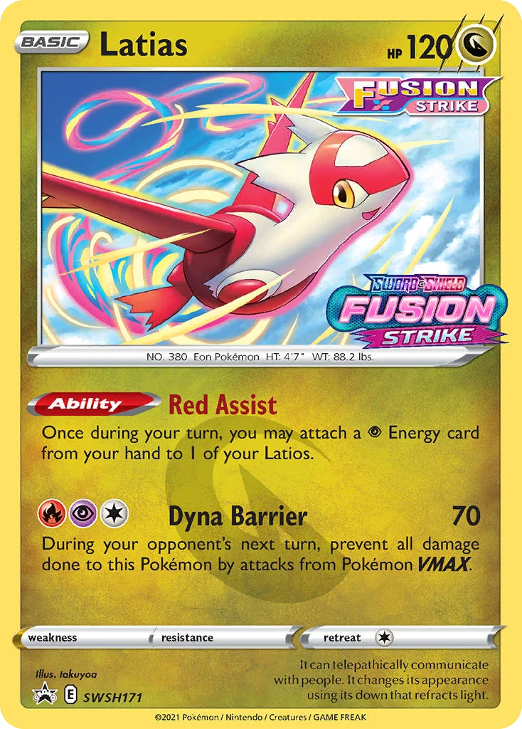 Latias · SWSH Black Star Promos