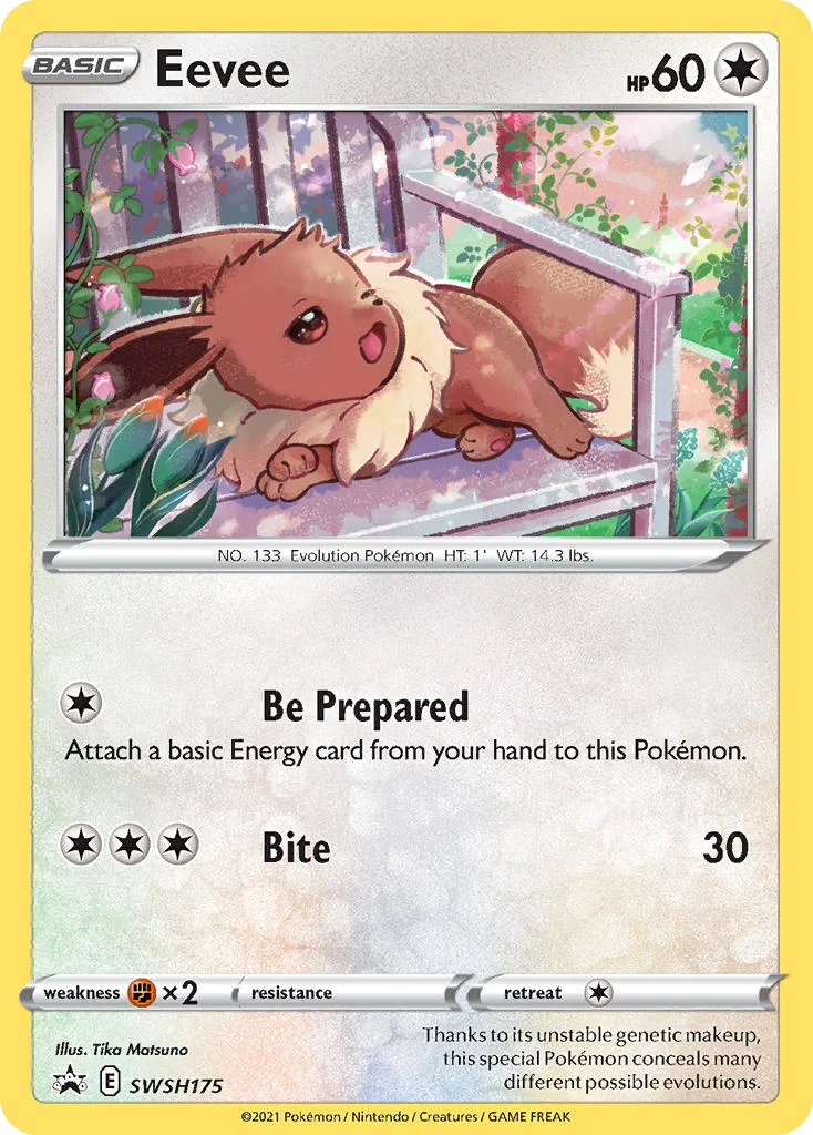 Eevee · SWSH Black Star Promos