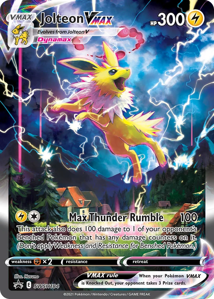 Jolteon VMAX · SWSH Black Star Promos