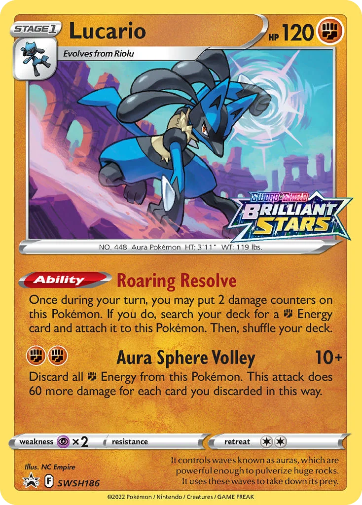 Lucario · SWSH Black Star Promos