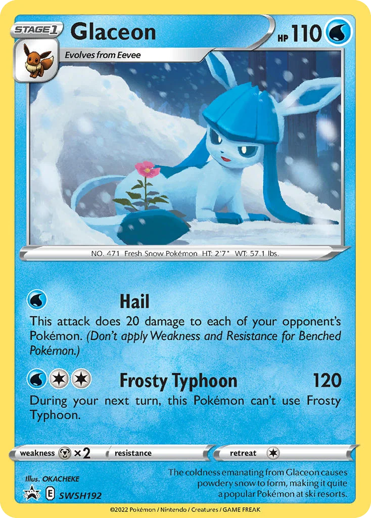 Glaceon · SWSH Black Star Promos