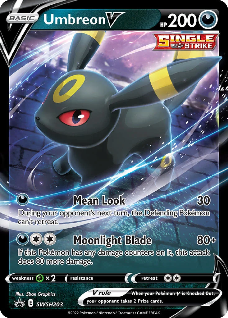 Umbreon V · SWSH Black Star Promos