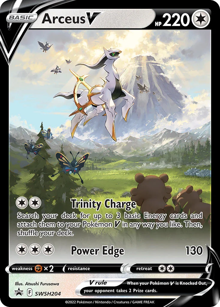 Arceus V · SWSH Black Star Promos