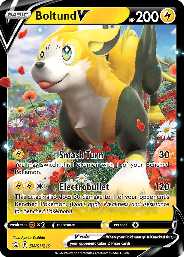 Boltund V · SWSH Black Star Promos