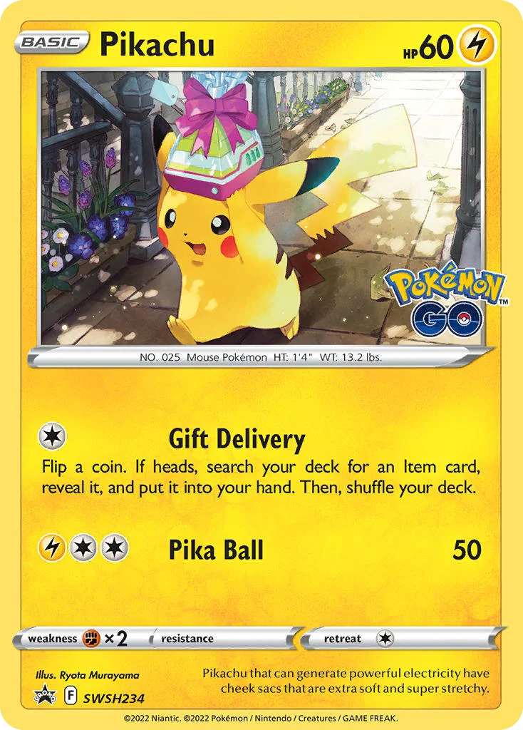 Pikachu · SWSH Black Star Promos
