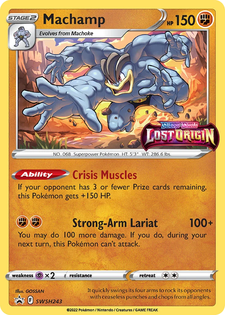 Machamp · SWSH Black Star Promos