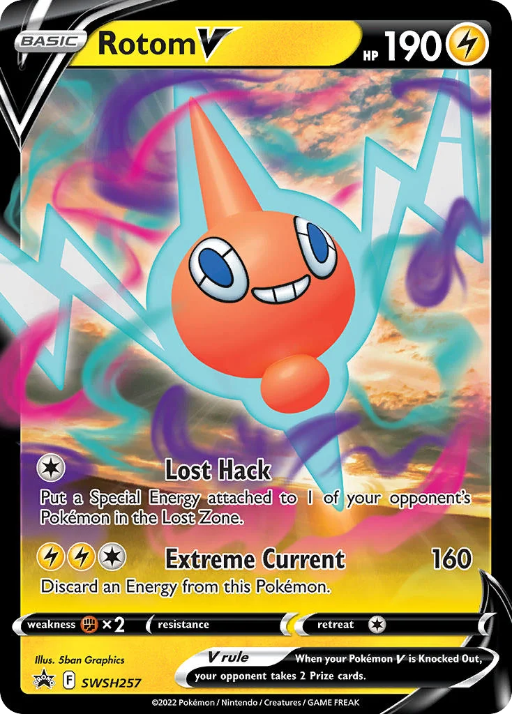 Rotom V · SWSH Black Star Promos
