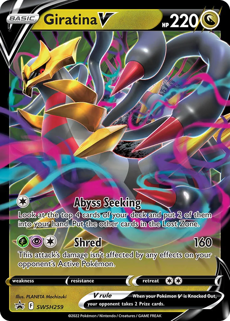 Giratina V · SWSH Black Star Promos